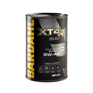 BARDAHL XT4R C60 Sistema de lubricación de motocicletas de carreras 5W40 1 litro Cod 213972301A - Product Image 1