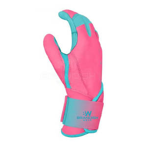 Prix d'usine Gant en cuir de grande qualité Frappeur de baseball Logo personnalisé Gants de frappe de baseball en cuir - Product Image 5