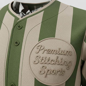 ชุดเบสบอลฝึกซ้อมระบายอากาศได้ดี น้ำหนักเบา ผลิตจากโพลีเอสเตอร์ ราคาประหยัด สำหรับทีม - Product Image 4