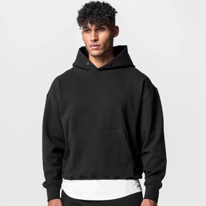 Conjunto Deportivo Personalizado con Logotipo para Hombre, Talla Grande, 2 Piezas, Sudadera con Capucha y Pantalones Deportivos, Transpirable, Secado Rápido, Diseño para Gimnasio, Entrenamiento y Running - Product Image 6