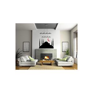 Pegatina de pared con silueta de mezquita - Product Image 1