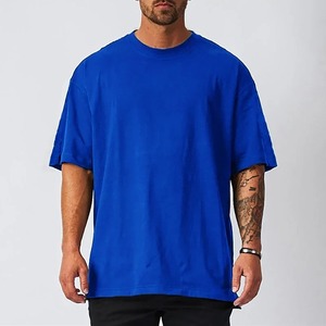 Nouveaux hommes T-shirt couleur O col à manches courtes hauts t-shirts hommes T-Shirt Fitness pour hommes vêtements - Product Image 3
