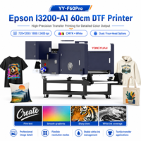 Imprimante DTF YY-F60Pro Epson I3200-A1 60cm haute précision pour impression textile couleur