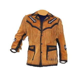 Veste en cuir de haute qualité pour hommes - Product Image 3