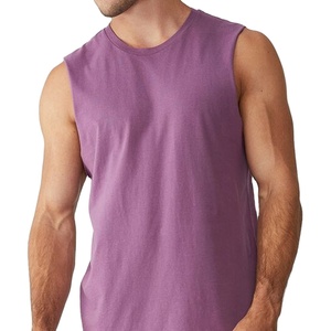 <b>Mens</b> Plus Size Breathable Quick Dry Comfortable Gym High Quality Knitted Tank Top <b>Singlet</b> New Arrival High Street Style - Product Image 1