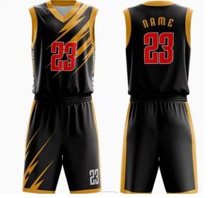 Camiseta de baloncesto Unisex con nombre personalizado, impresión por transferencia de calor, transpirable, Anti-UV, 100%, poliéster, verano, servicio OEM, el mejor, 2017 - Product Image 5