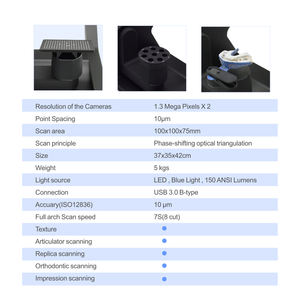 Escáner <span class=keywords><strong>Dental</strong></span> Honchon 3D para <span class=keywords><strong>laboratorio</strong></span> <span class=keywords><strong>dental</strong></span>, alta precisión CAD CAM Equipo de <span class=keywords><strong>laboratorio</strong></span> <span class=keywords><strong>Dental</strong></span> de velocidad rápida <span class=keywords><strong>Precio</strong></span> de escáner <span class=keywords><strong>Dental</strong></span> 3D - Product Image 6