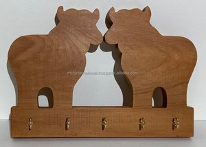 Animal Wall Hanger Child-Room-Natrual-<b>Wood</b>-Wall Animal Wall Hanger - Product Image 2