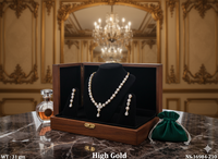 Kadınlar için Güzel Antik Mangalsutra Kolye Seti Geleneksel Hint Düğün Takısı Trendy Gelin Kolye Ucu