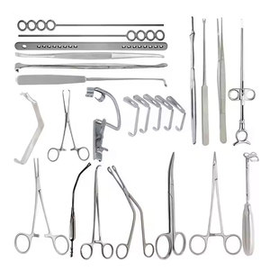 Ensembles d'instruments de chirurgie manuelle en acier inoxydable professionnels de 25 pièces Kits d'adénoïdectomie pour amygdalectomie - Product Image 6