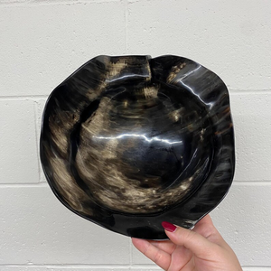 Cuenco decorativo de cuerno de vaca pulido, hecho a mano, respetuoso con el medio ambiente, duradero, ligero, Material Natural para uso en fiestas, diseño clásico - Product Image 3