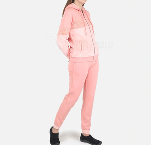 ชุดวอร์มผู้หญิงแขนยาวพิมพ์ลายโลโก้ได้ตามต้องการกางเกงกีฬาสำหรับยิมฟิตเนสวิ่งสไตล์ใหม่ - Product Image 4