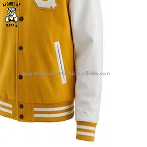 Chaquetas Varsity Bordadas de Peso Pesado, Corte Holgado, Bordado de Alta Calidad, MOQ Bajo, Gran Venta - Product Image 6
