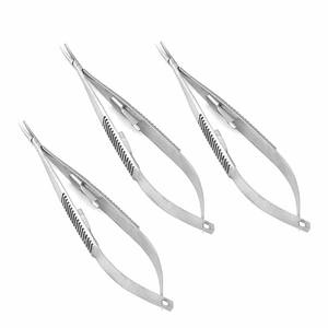 Meilleure qualité 3 pièces Castroviejo porte-aiguille 5.5 pouces droit avec serrure porte-aiguille chirurgicale pince - Product Image 1