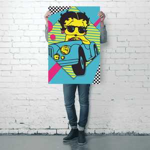 Póster de Betty Boop de Estilo Moderno, Diseño New Wave para Decoración de Pared - Product Image 1