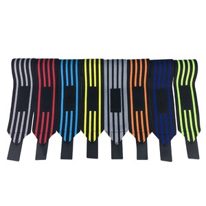 Good Quality Wrist Wraps Heavy-duty <b>Thumb</b> Loops 65cm Multi Color Available Custom Logo Wrist Wraps Weightlifting - Product Image 4
