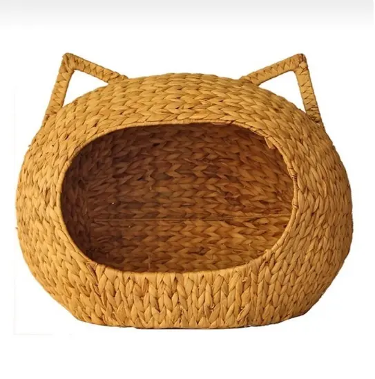 100% hand gefertigte Rattan materialien, Weiden katzen haus, Katzen nest zum günstigsten Preis vom Hersteller