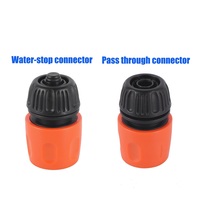 Raccord rapide pour tuyau de 1/2 pouce, coupleur rapide anti-fuite pour l'irrigation de jardin et le lavage de voiture