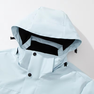 Chaqueta de Trabajo Urbana Personalizada al por Mayor, Chaqueta de Invierno con Forro Polar, Paneles Elásticos, Ribete de Piel, Cremallera - Product Image 3