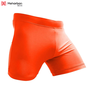 Mma กางเกงขาสั้นต่อสู้ tudo Vale tudo 100% สแปนเด็กซ์แข็งแรงสร้างและเย็บคู่สีส้ม Vale tudo Fight shorts - Product Image 6