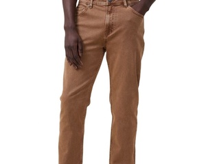 Personalizado de los hombres transpirables rectos de gran tamaño de mezclilla pantalones de mezclilla de algodón azul Casual invierno verano High Street Eco-Friendly desgastado - Product Image 2