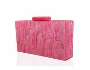 SCI luxe femmes résine époxy pochette sac à main mariée pochette sac à main style bohème mode fabriqué en inde - Product Image 5