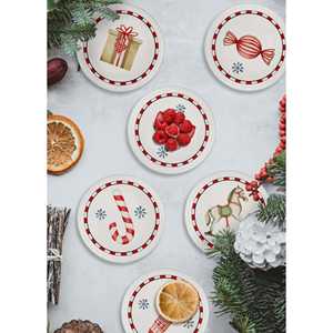 Globe <b>Snack</b> <b>Bowls</b> Set of 6 10 cm Diameter NEW036 - Product Image 3