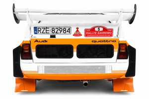 Audi Sport Quattro S1 E2 Rally Tribute 2 portes manuelle turbo AWD Hatchback blanc rouge orange design course - Product Image 2