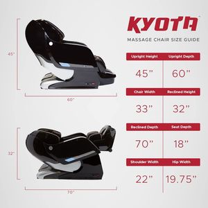 High-Quality Practicals Massages <b>Chair</b> with Zero Gravity Recline Voice Commands Calf Oscillation and Triple Foot Rollers - Product Image 2