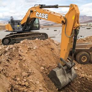 Excavatrice CASE d'origine, puissante, hydraulique, à chenilles, efficace en carburant, équipement de construction fiable pour les projets lourds, en vente - Product Image 1