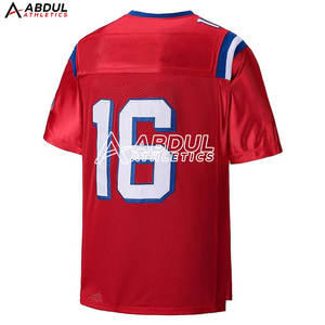 เสื้ออเมริกันฟุตบอลแบบกำหนดเองสำหรับทีม ใช้สำหรับการฝึกซ้อม การแข่งขัน และการแข่งขันทัวร์นาเมนต์ - Product Image 2