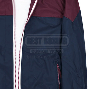 Lightweight Customized Logo Windbreaker Winter Jacket Casual Fashion Men Zipper Windbreaker Jacket - Product Image 4