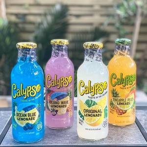 Limonades Calypso | Fait avec de vrais fruits et des saveurs naturelles | Limonade Island Wave, 16 FlOz (Pack de 12) - Product Image 3