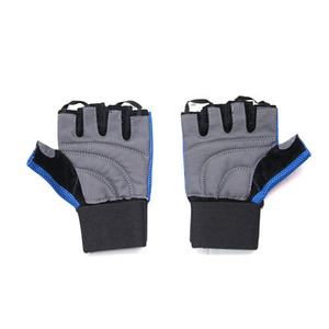 Guantes de ciclismo Guantes de bicicleta prácticos con 1 par para ciclismo Fitness Ejercicio Gimnasio Negro Azul - Product Image 2