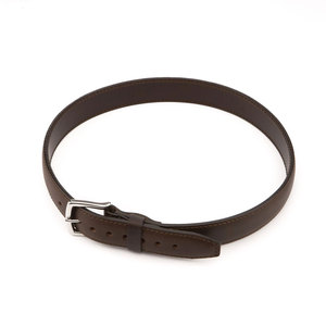 Ceinture en cuir marron pour homme avec boucle à ardillon, style décontracté, boucle en acier, accessoire de ceinture - Product Image 3