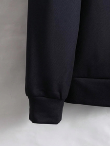 Sudadera con capucha con cremallera personalizada para hombre con lazo y troquel para hombre, Sudadera con capucha con cremallera degradada sin Sudadera con capucha de calle principal - Product Image 5