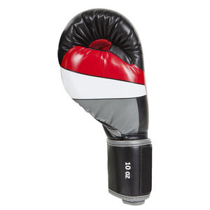 ถุงมือชกมวยหนังวัสดุ PU สายรัดข้อมือปรับได้มีการออกแบบให้ระบายอากาศได้น้ำหนักเบาสำหรับการฝึกซ้อม - Product Image 2