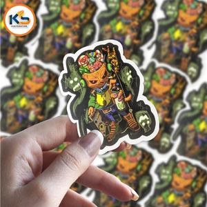 Premium Eco-Friendly Custom PVC Vinyl <b>Stickers</b> | Waterproof Die Cut Shape UV Ink Printed <b>Removable</b> Decals for Kids Outdoor Use - Product Image 2