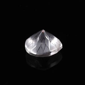 Quartz cristal naturel taille fantaisie étincelant en forme de coeur pour pendentif bonne qualité taille 20x20MM 25.10carat pierre précieuse en vrac - Product Image 4