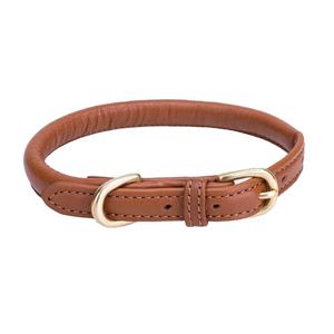 Collier de chien de luxe végétalien rose personnalisé ensemble de laisse motif solide en cuir véritable dentelle décoration forte élégante formation marche - Product Image 6