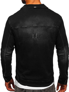 High Quality Streetwear Denim <b>Jacket</b> Custom Logo Jeans Coat Casual Fashion Outerwear Private Label Bulk Production Service - Product Image 2
