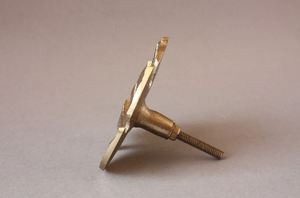 Aluminum leaf classy knob <b>pull</b> cabinet drawer <b>for</b> <b>home</b> dresser door cabinet furniture decorative kitchen wardrobe handle knobs - Product Image 5