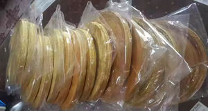 Wholesale French Gold Lace Braid and Fringes OEM Ceremonial Gold Braided Lace Custom Bulk Quantity Lace Braid - Product Image 4