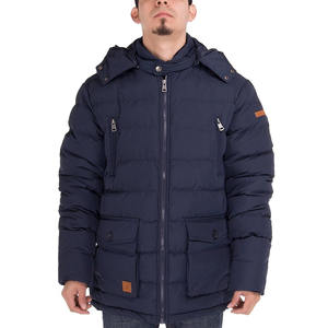 Custom <b>Men</b>' <b>s</b> Logo Cotton Puff <b>Jacket</b> Designer Winter Bubble Padded Coat Down Polyester Outdoor Puffer <b>Jacket</b> For <b>Men</b> - Product Image 5