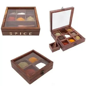 Nueva marca y diseño superior de marca con caja de madera de producto sólido de buena calidad para uso en la cocina de Falak World Export - Product Image 4