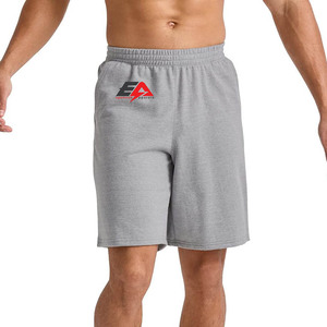 2024 Arrival Men's High Quality Thick Corduroy 100% Cotton Breathable Windproof Quick Dry Training Sweat Shorts <b>Drawstring</b> - Product Image 1