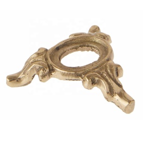 Soporte decorativo de latón dorado para huevos, excelente soporte para exhibir huevos de latón, decoración moderna del hogar - Product Image 1