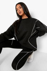 Survêtement en molleton 100 % coton pour femme, personnalisé, respirant, à motif uni brodé, à capuche, longueur intégrale, coupe classique, tenue décontractée - Product Image 5