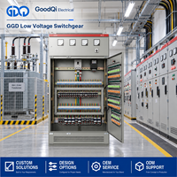 Armoire de distribution d'énergie basse tension GGD, coffret métallique IP40 certifié CQC pour projets industriels et commerciaux