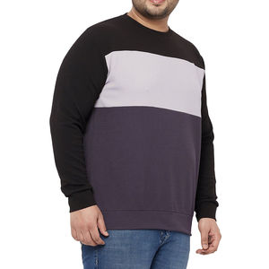 Wholesale 100% Cotton <b>Men's</b> Heavyweight Plain <b>Pullover</b> Sweatshirts with Custom Logo Printing Winter OEM Hoodies & Sweatshirts - Product Image 4